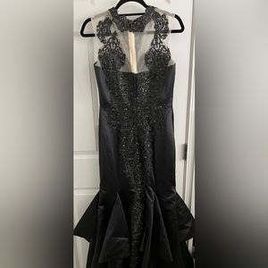 Black Formal Mermaid Gown